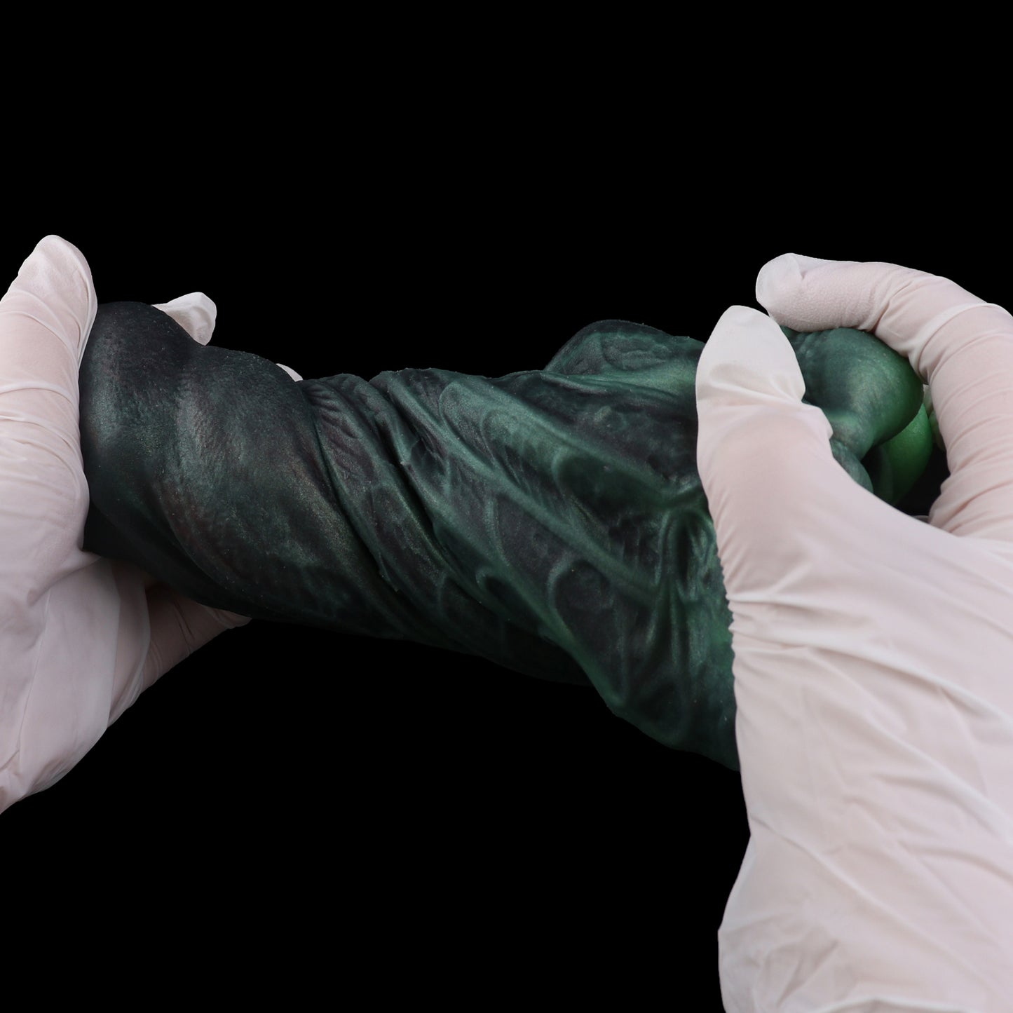 Alien Pocket Pussy – Green Tentacle Mouth Made of Platinum Silicone
