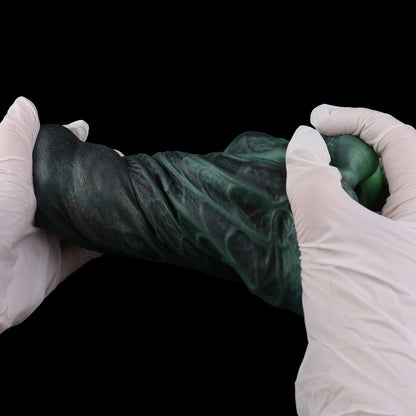 Alien Pocket Pussy – Green Tentacle Mouth Made of Platinum Silicone