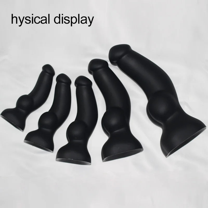 Huge Horse Dildo Butt Plug - Silicone Monster Animal Anal Suction Cup Sex Toys