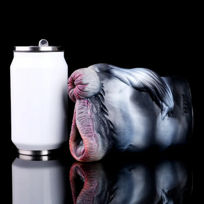 Zebra Tier Vagina Pussy Männliche Masturbationstasse - Taschen-realistisches Silikon Penis Sexspielzeug