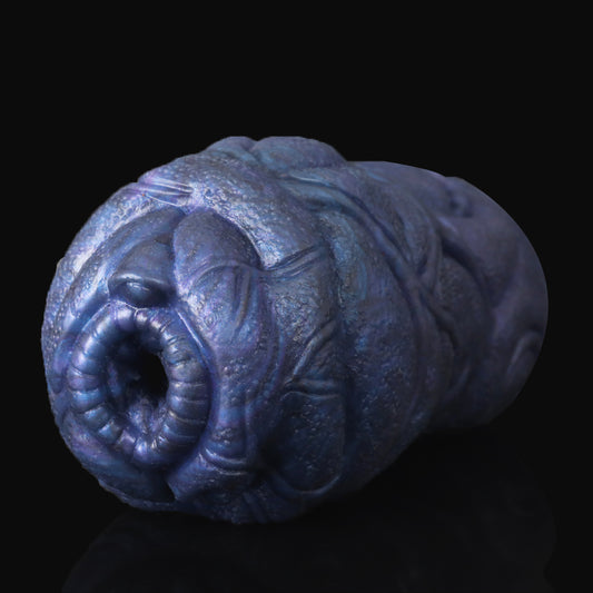 Fantasy Bull Pocket Pussy | Dunkelblauer Silikon Masturbator mit verstellbarem Saugnapf — Domlust
