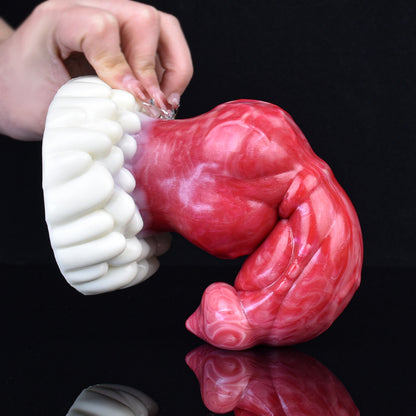 Fantaisie énorme gode pour chien - gros pénis animal noué vagin masturbateur plug anal jouet