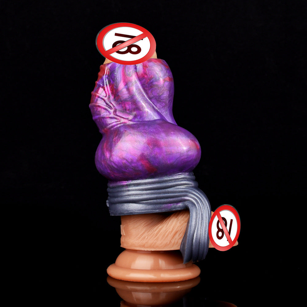 Monsterdildo Penisring Penishülle Sexspielzeug für Männer - Beast Penisvergrößerer Kondom