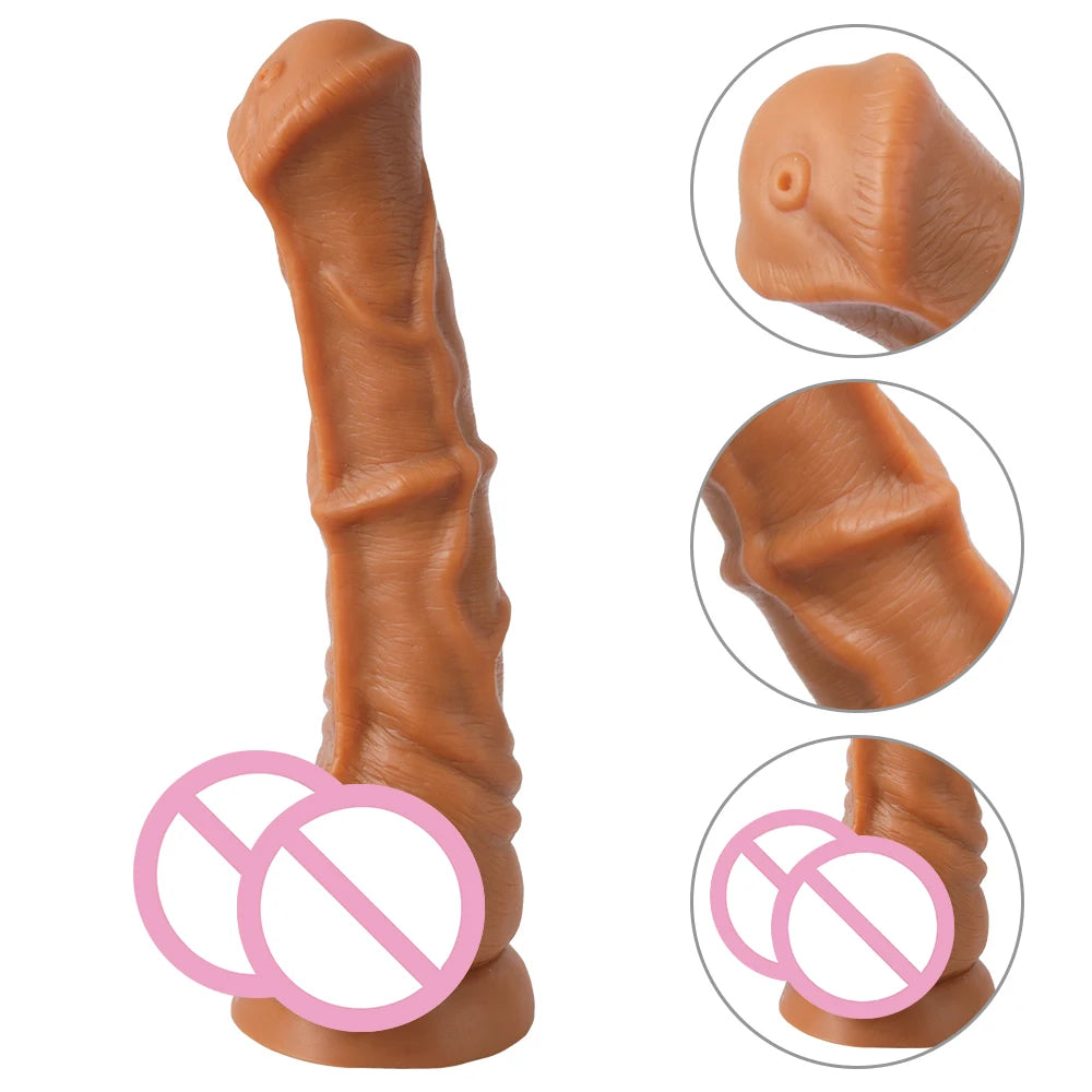 Riesiger Pferdedildo – große realistische Tierdildos, Sexspielzeug für Frauen und Männer