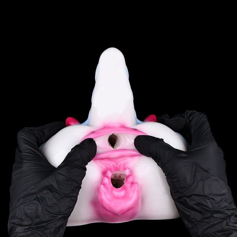 Fantasy Baby Dragon Sex Dolls – Dual-Channel Soft Silicone Fantasy Butt Masturbator