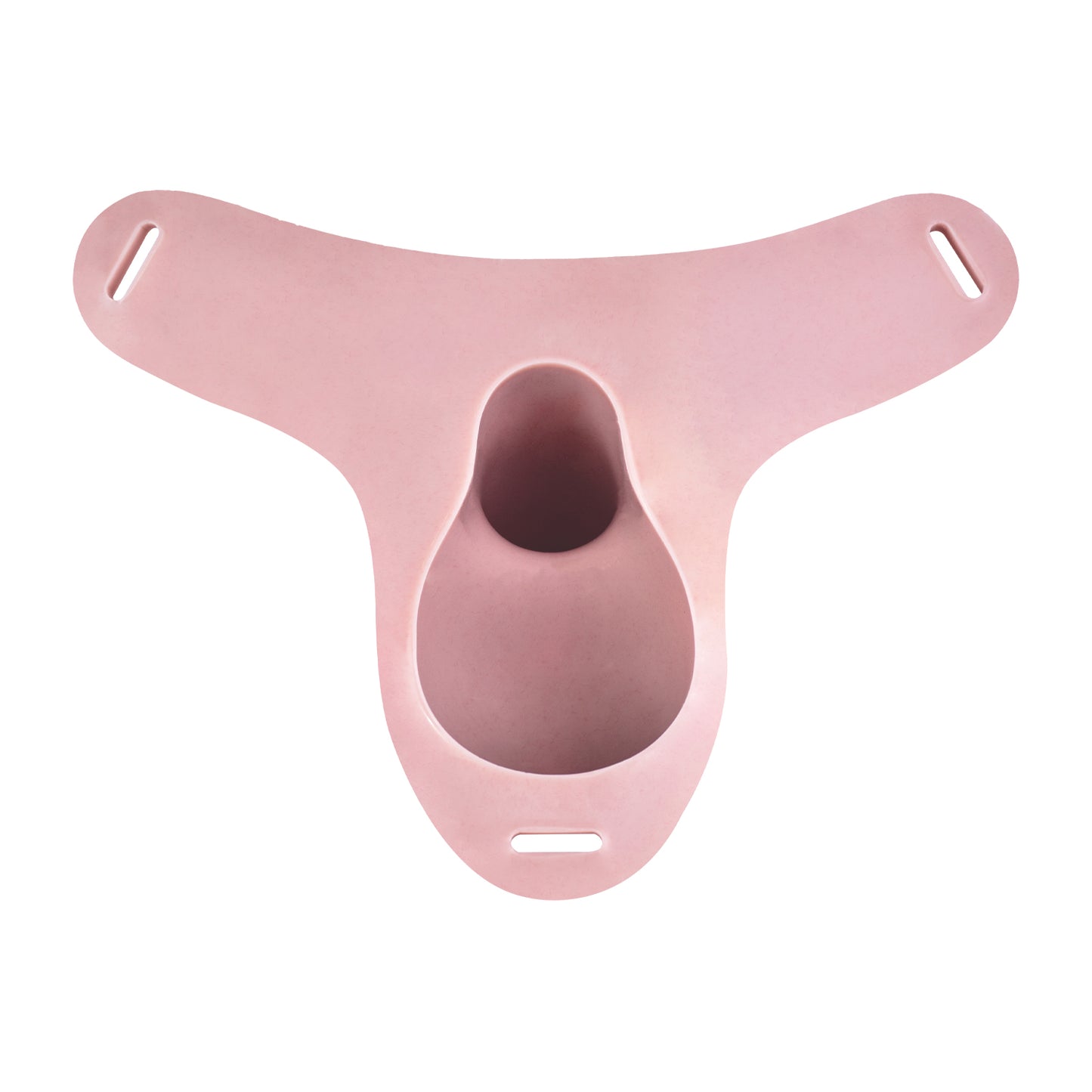 Realistic Silicone Chastity Pants with Urethral Opening — Platinum Silicone Male Chastity Cage for Long-Term BDSM Bondage Wear