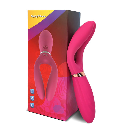 Wishbone Rabbit G Spot Vibrator- Clitoral Clamping Sex Toys for Women - Domlust