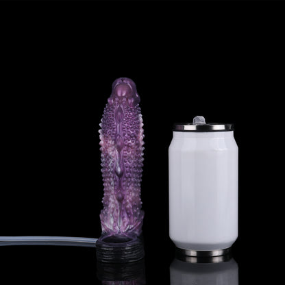 Nebula Squirting Sleeves | Purple Alien Silicone Design for Fantasy Play