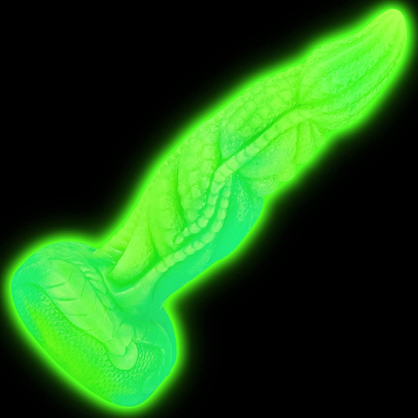 Série de godes réalistes Nightlight Monster - Énormes godes GLOWS-IN-THE-DARK, super sûrs et doux