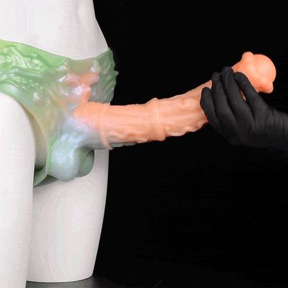 ED Enhancing Monster Fantasy Horse Cock Sleeve – Tragbares Gerät zur Penisvergrößerung