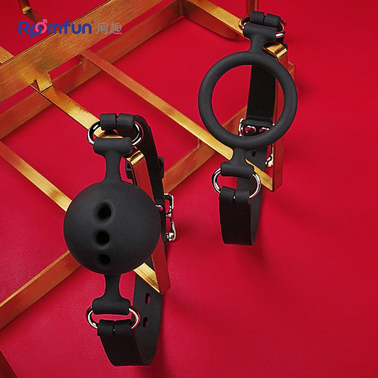 Ensemble de jouets sexuels buccaux à bâillon-boule – Améliorez le jeu sensoriel avec un contrôle ultime