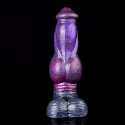 Purple Fantasy Silicone 4-Inch Penis Extender –  Add Intense Girth & Length for Deeper Sex