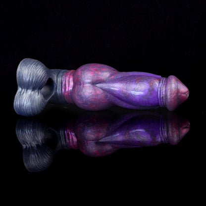 Purple Fantasy Silicone 4-Inch Penis Extender –  Add Intense Girth & Length for Deeper Sex