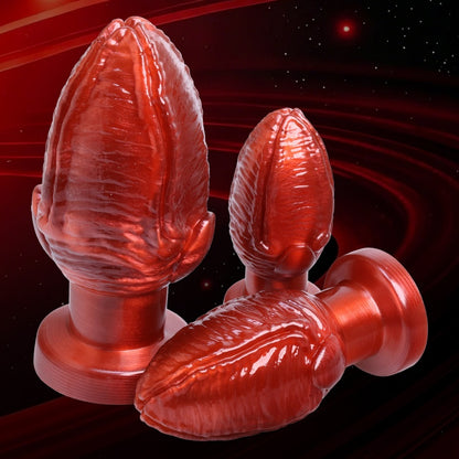 Purpurner dicker Silikon-Fantasy-Faust-Dildo-Buttplug – Einführbares Bondage-Anal-BDSM-Spielzeug