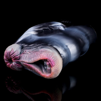 Zebra Tier Vagina Pussy Männliche Masturbationstasse - Taschen-realistisches Silikon Penis Sexspielzeug