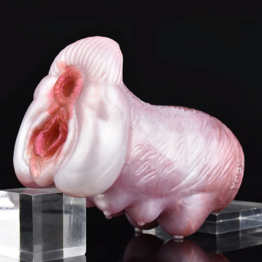 Pink Demonic Cow Pussy – Wild-Grip Silikon-Taschenmasturbator, Sexspielzeug für Männer