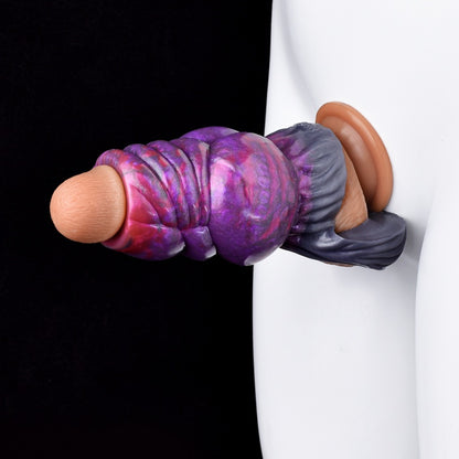 Extenseur de pénis Male Fantasy de 12,7 cm – Manchon en silicone gonflant la chair