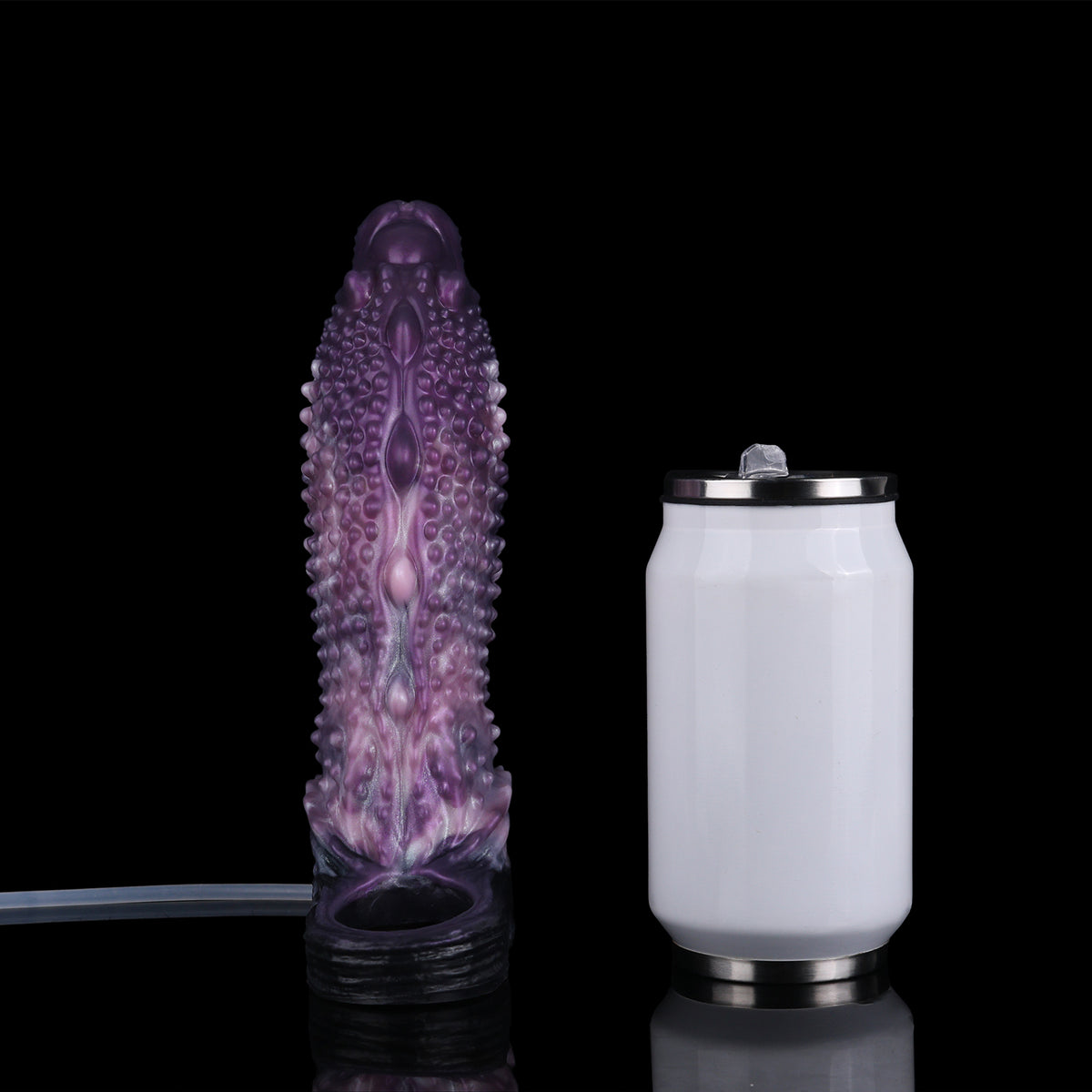 Nebula Squirting Sleeves | Purple Alien Silicone Design for Fantasy Play