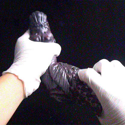 Alien Pussy: Obsidian Maw Silicone Sleeve for Sci-Fi Fantasy