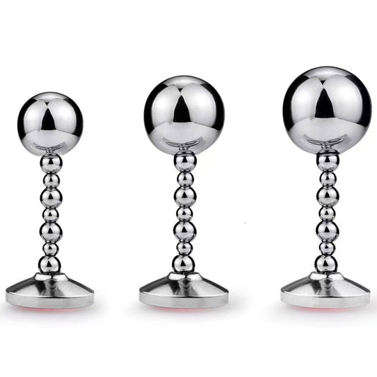 Plug anal en acier inoxydable - Gode en métal Plug anal Sex Toys pour femmes hommes
