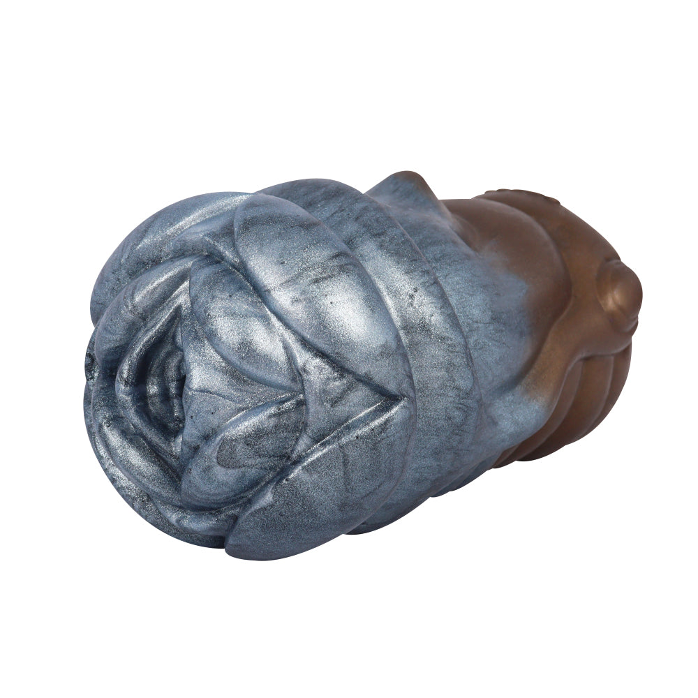 Alien Pussy Pocket Masturbation Cup - Metal-like Monster Vaginal Oral Sex Toys for Men