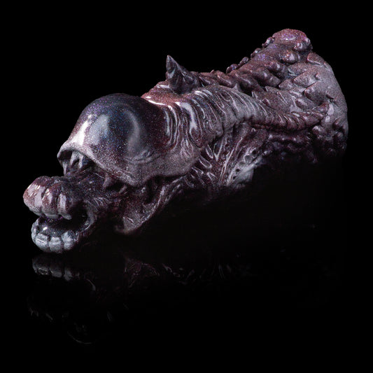 Alien Pussy: Obsidian Maw Silicone Sleeve for Sci-Fi Fantasy
