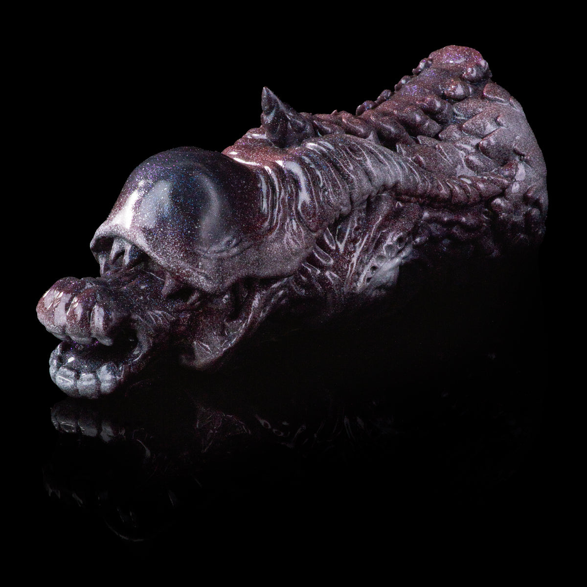 Alien Pussy: Obsidian Maw Silicone Sleeve for Sci-Fi Fantasy