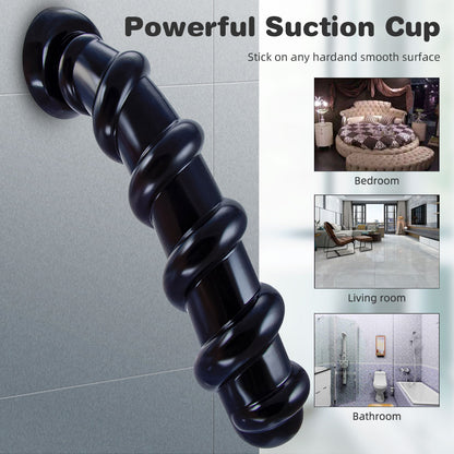 13 inch Long Knotted Dildo - Huge Anal Dildo Female Sex Toys Suction Cup Hands Free Play