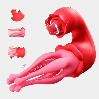 Baguette magique en silicone pour couple, jouet sexuel vibrant et tentaculaire