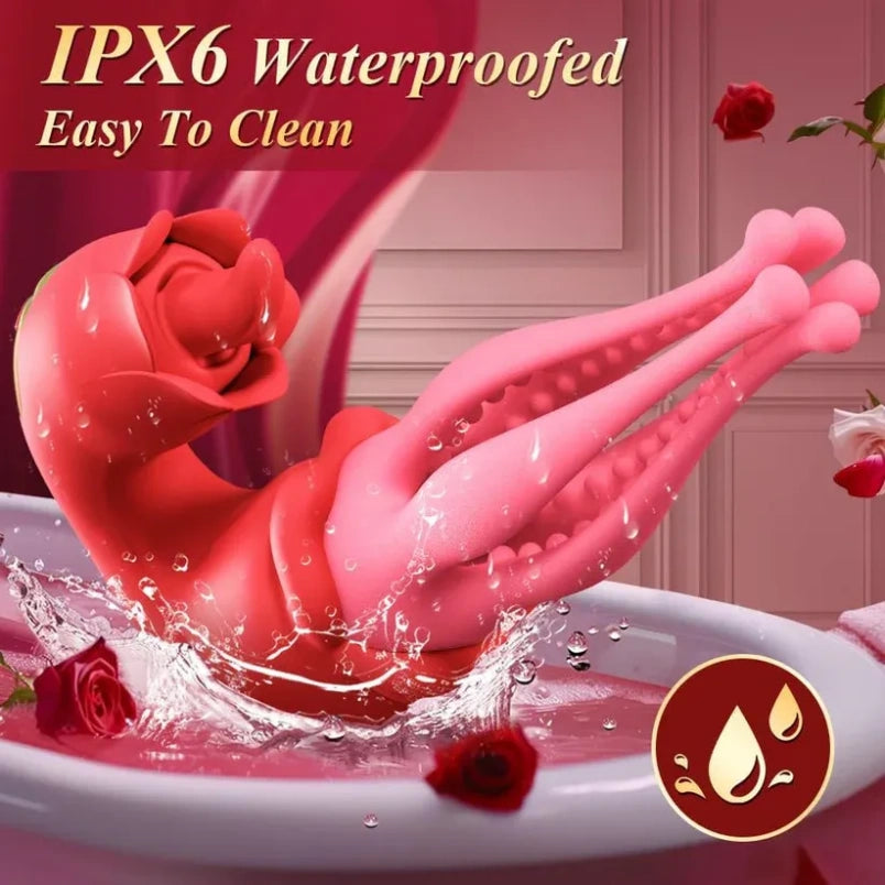 Fantasie Tentakel Frauen masturbieren Zunge Klitoris Vibrator - Rose R Domlust Fantasie Tentakel Frauen masturbieren Zunge Klitoris Vibrator - Rose R Domlust