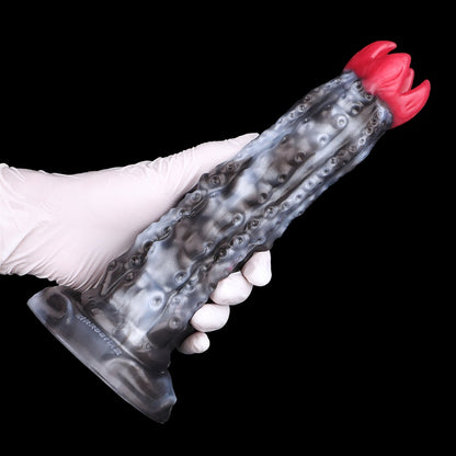 Monster Tentacle Fantasy Silicone Ovipositor - Stimulating Female Vaginal Expansion Toy