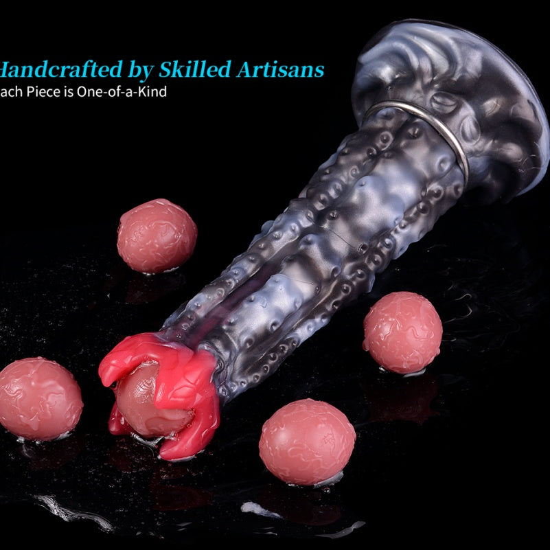 Monster Tentacle Fantasy Silicone Ovipositor - Stimulating Female Vaginal Expansion Toy