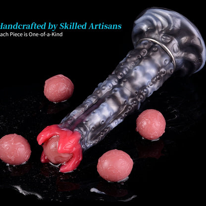 Monster Tentacle Fantasy Silicone Ovipositor - Stimulating Female Vaginal Expansion Toy