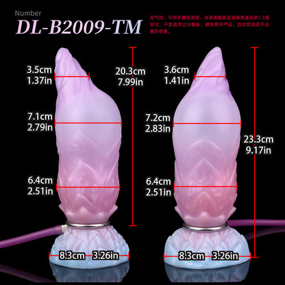 Inflatable Fantasy Dildos Women Masturbator - Dragondildo Pink Anal Sex Toys