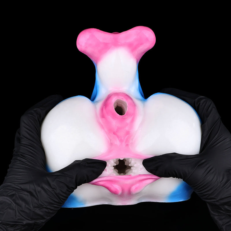 Ocean Whale Sex Dolls – Platinum Liquid Silicone Dual-Tunnel Fantasy Booty