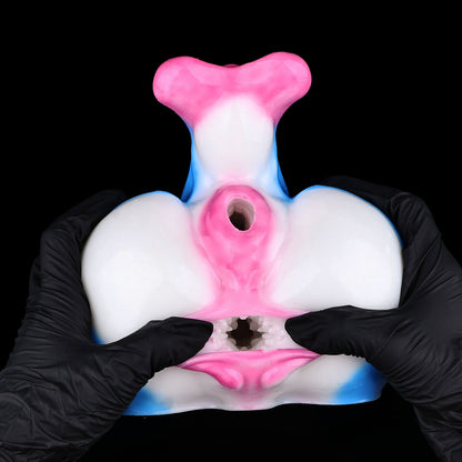 Ocean Whale Sex Dolls – Platinum Liquid Silicone Dual-Tunnel Fantasy Booty