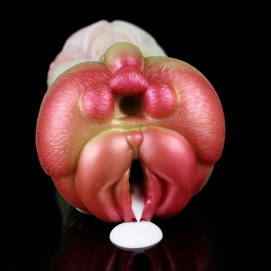Fire Cat Pocket Pussy — Silicone Animal Fetish Male Masturbator | Domlust