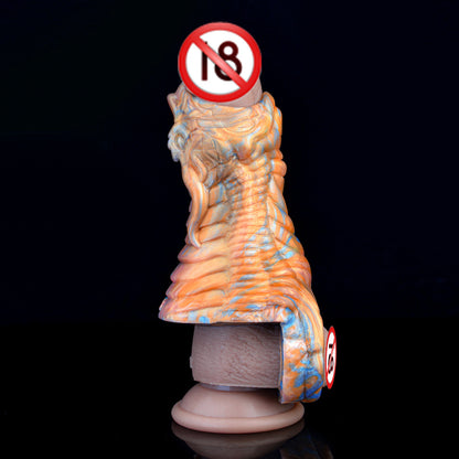 Domlust Dragon Monsterdildo Cock Sleeve Penis Enlarger Sex Toy for Men