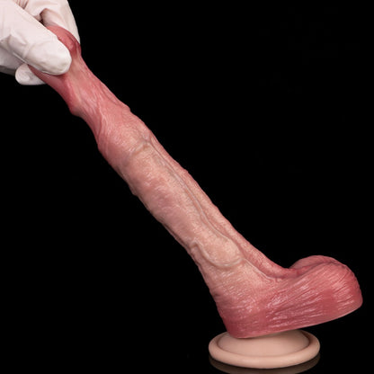 7.5-Inch Realistic Suction Dildo – Lightweight Skin-Like Silicone Sex Toy for Women