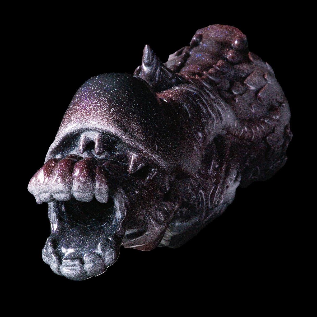 Alien Pussy: Obsidian Maw Silicone Sleeve for Sci-Fi Fantasy