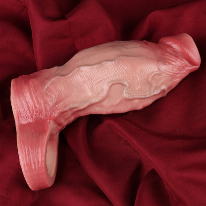 Mr. General Realistic Penis Sleeve Sheath - Big Knots Girthy Cocksleeve Extender