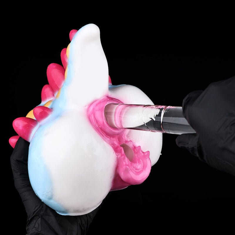 Fantasy Baby Dragon Sex Dolls – Dual-Channel Soft Silicone Fantasy Butt Masturbator