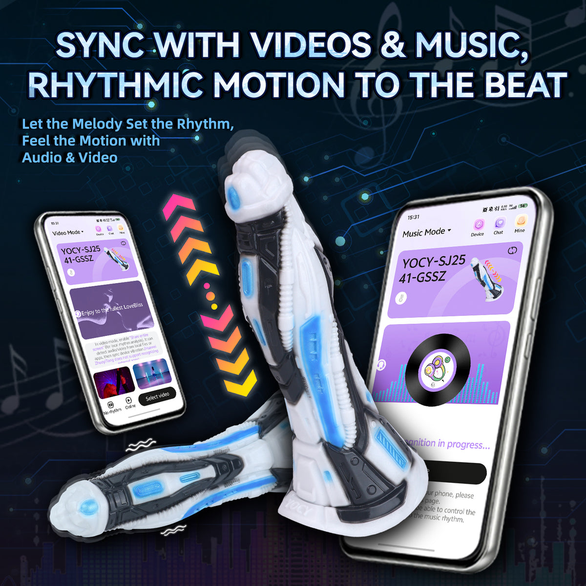 App-Controlled Vibrating Cyber Dragon Dildo with Hands-Free Suction Base & Wireless Remote for Shower & Solo Play