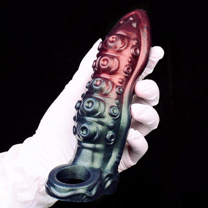 Monster Penis Sleeve Sheath - Fantasy Spiked Cocksleeve Condom Sex Toys for Men