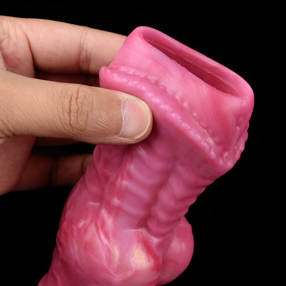 Beast Cock Sleeve Männliches Sexspielzeug - Monsterdildo Penisring Kondom Paar Sexspielzeug