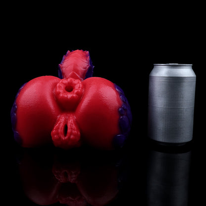 Dragon Lass Pocket Pussy | Fantasy Dual-Channel Butt Masturbator with Dragon Scale Texture — Platinum Silicone