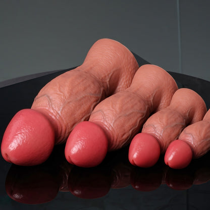 Godemiché en silicone réaliste en forme de poing – Phallus géant à ventouse pour une dilatation vaginale extrême