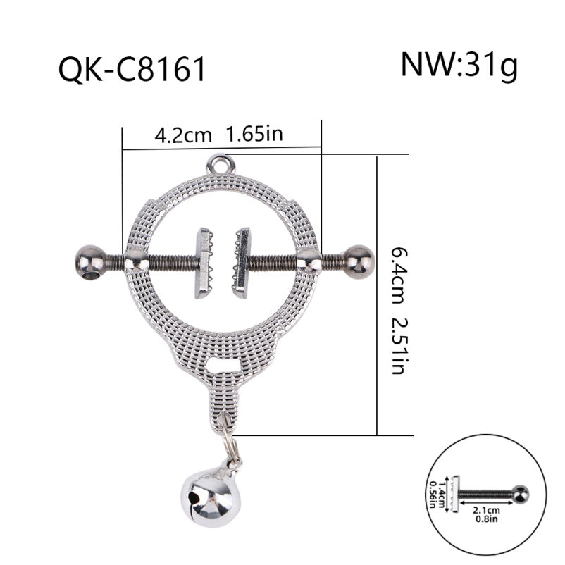 Concentric Suspension Nipple Clamps Bondage Kit Precision Metal Temp Domlust Concentric Suspension Nipple Clamps Bondage Kit Precision Metal Temp Domlust