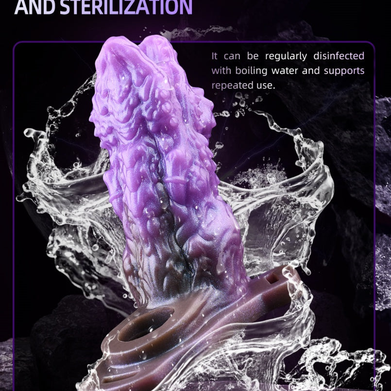 Demon Dragon Fantasy 5.5-Inch Penis Sleeve – Ferocious Cock Extender with Spiked Ridges