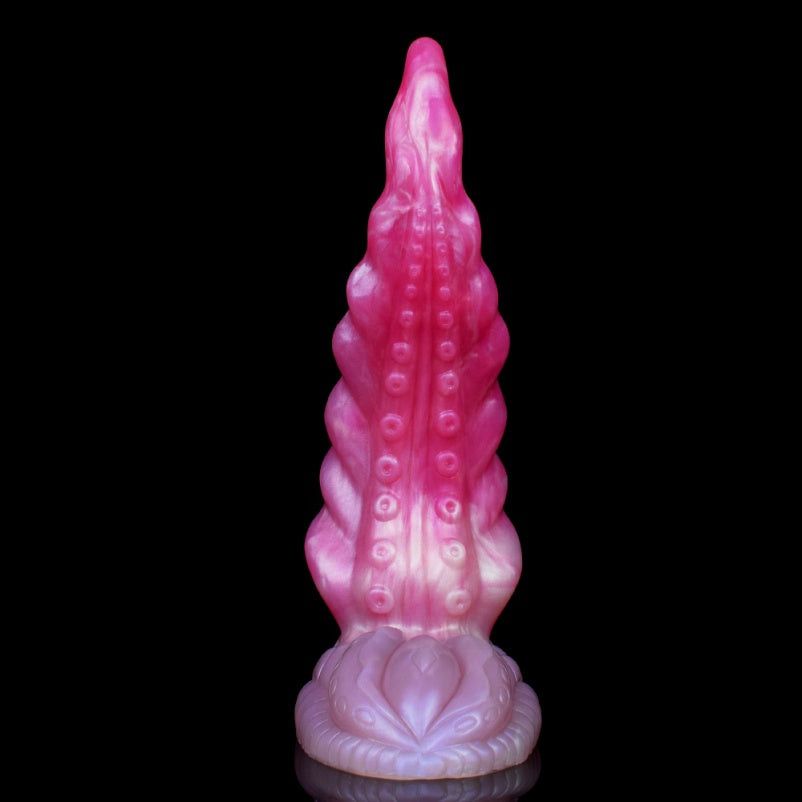 Fantasy Tentacle Silicone Dragon Dildo – Alien-Inspired G-Spot Intruder for Women